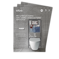 WC system for toilet or seat with bidet function AM120/1120