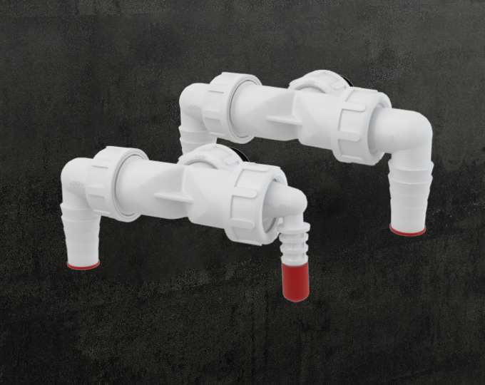 Dvostruki konektori za dva uređaja - verzija koja štedi prostor sa G1