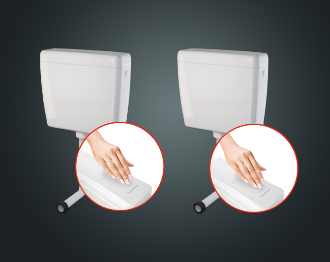 Plastični nazidni vodokotlići A930 i A940